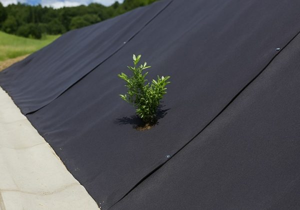 Erosionsschutz-Geovlies mit Erdankern – 240 g/m²